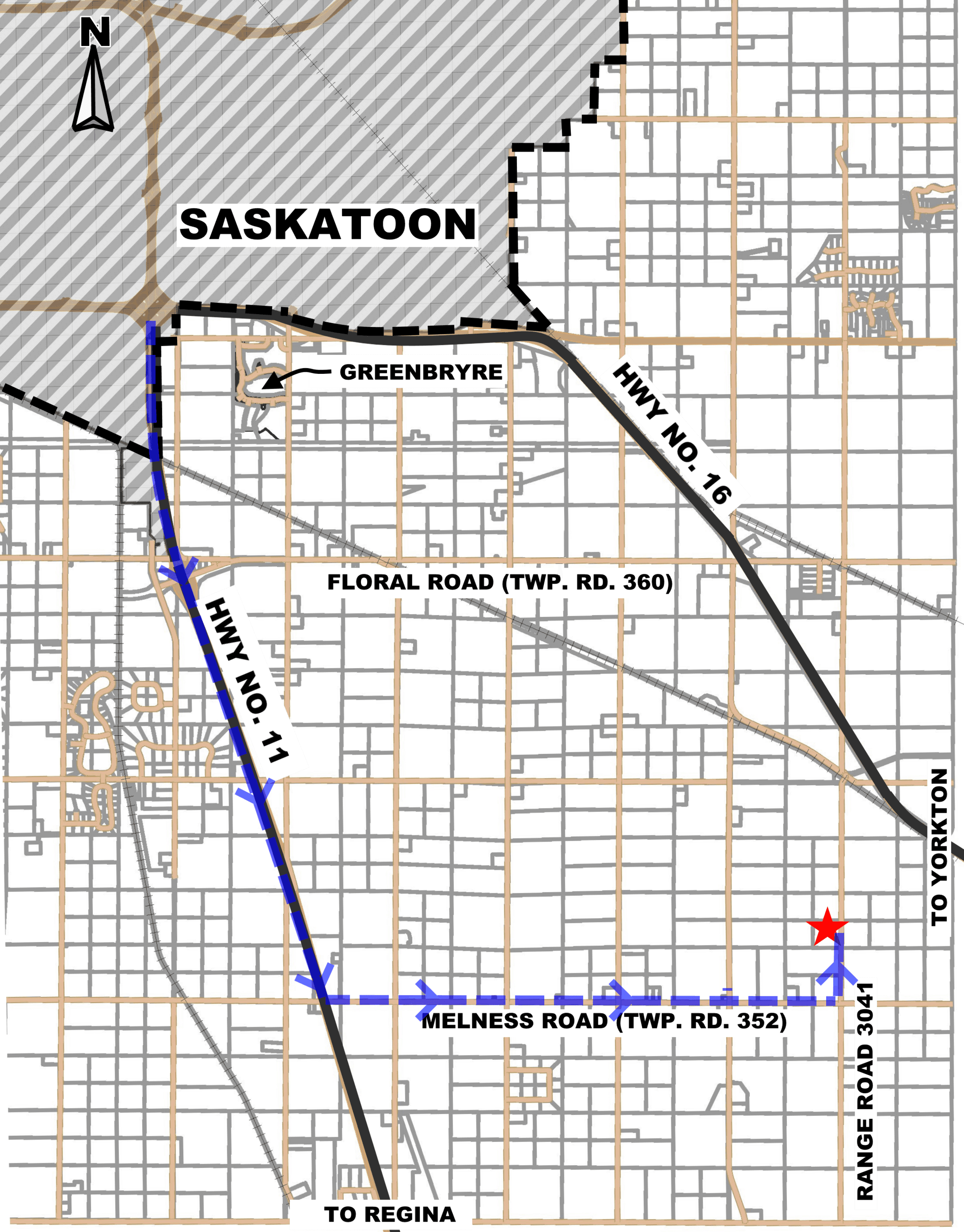 Gordie Howe Memorial Map